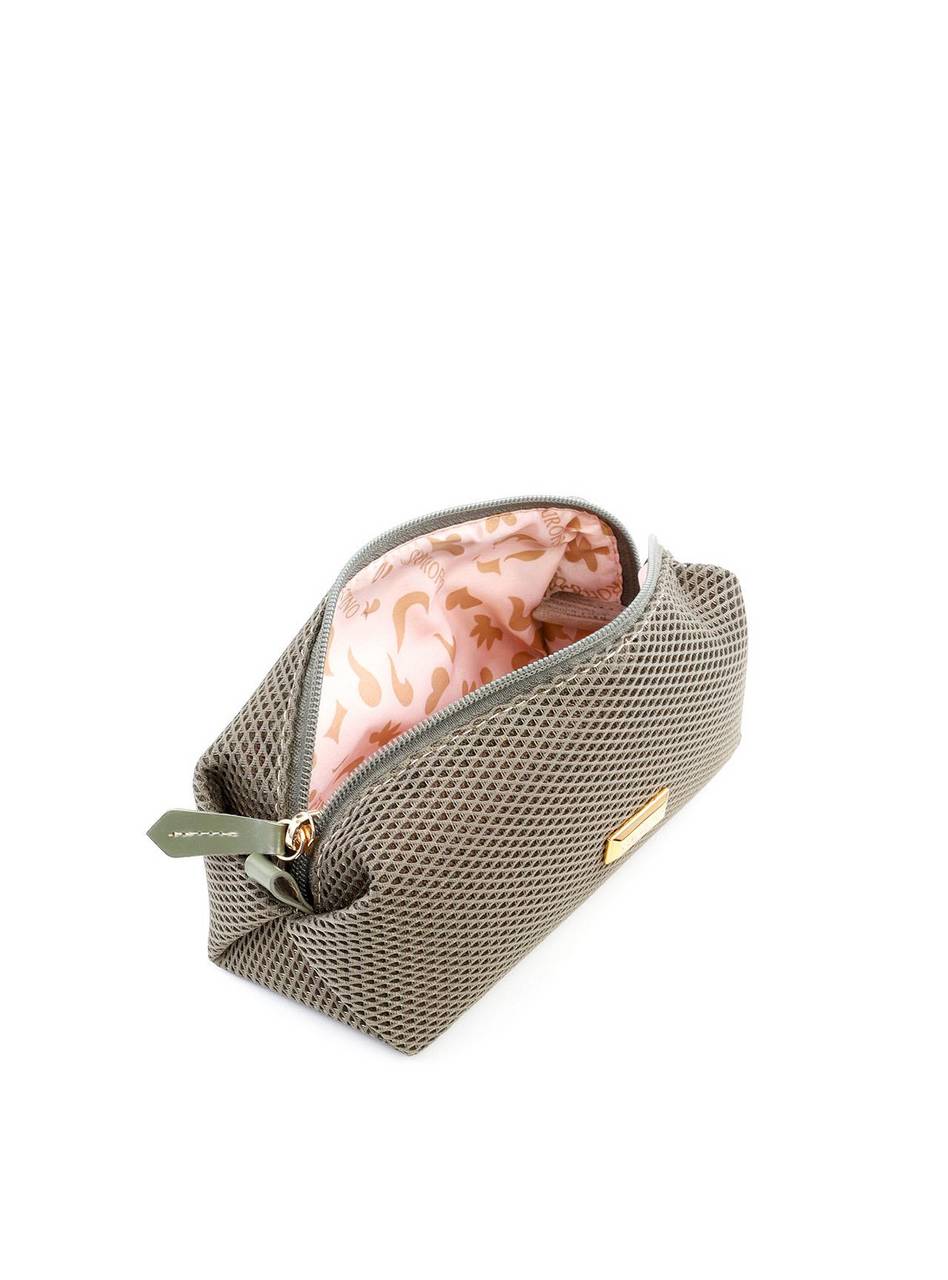 Necessaire Unissex Retangular em Tela - Verde NSI-161 - VD