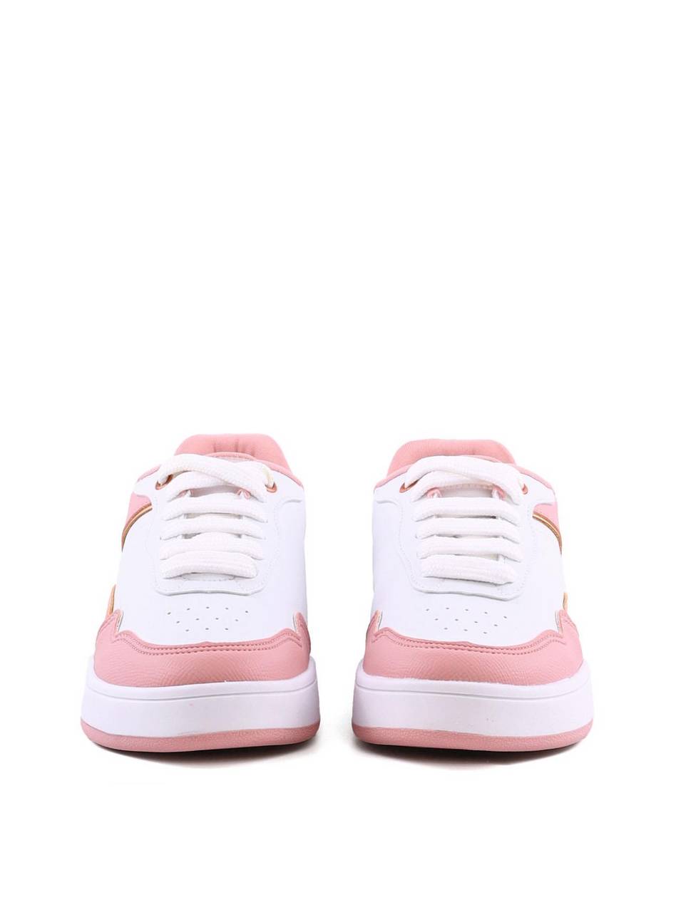 Tênis Casual com Recortes - Rosa SP-12114 - RS
