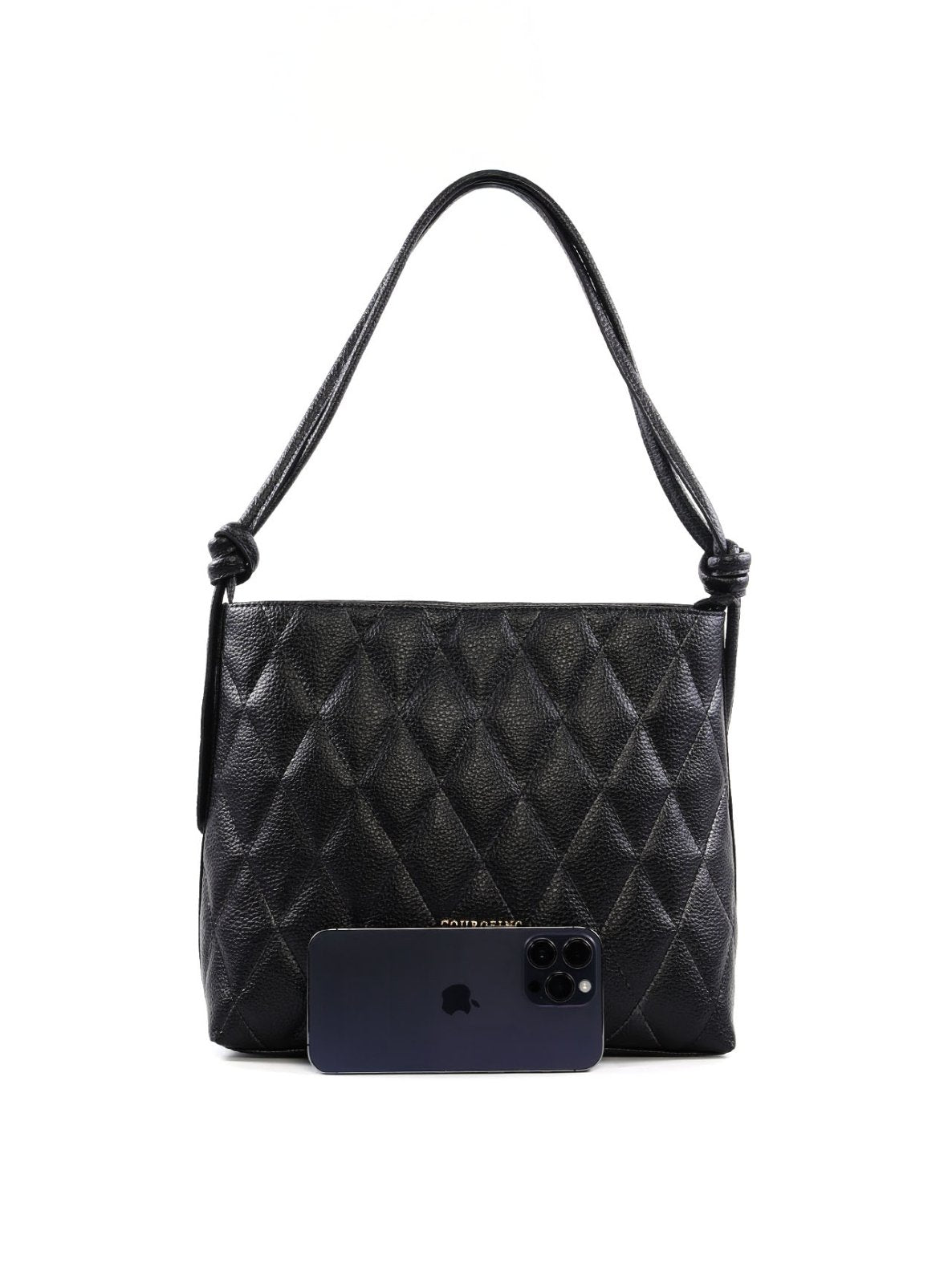 Bolsa Tote Média com Alça Nó e Detalhe Costura BSI-6535 - PR
