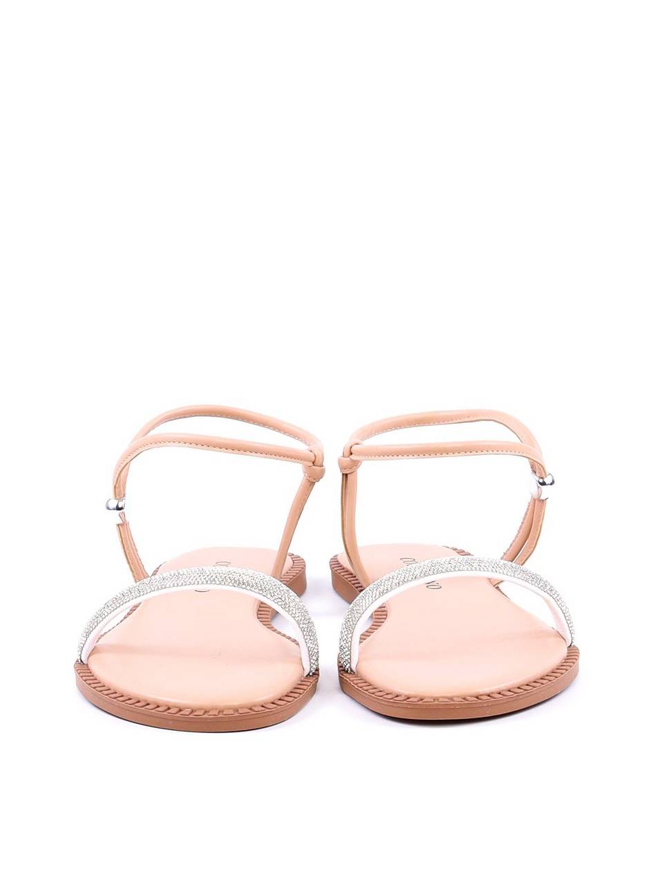 Rasteira de Prender com Strass - Nude SDI-11802 - NU