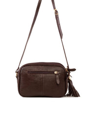 Bolsa Feminina Clutch Pequena Couro Cacau BSI-5731 - CA