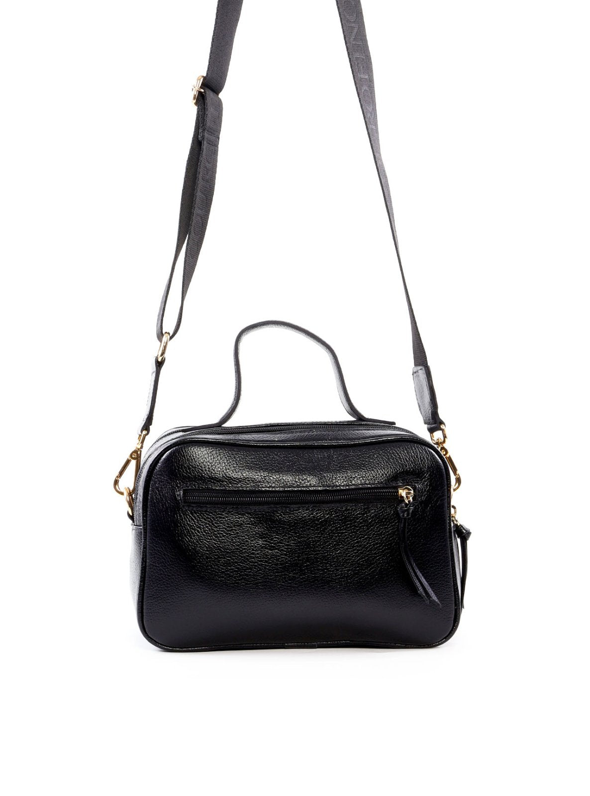 Bolsa Baú Transversal com Alça Dupla e Bolso Frontal BSI-6538 - PR