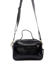 Bolsa Baú Transversal com Alça Dupla e Bolso Frontal BSI-6538 - PR