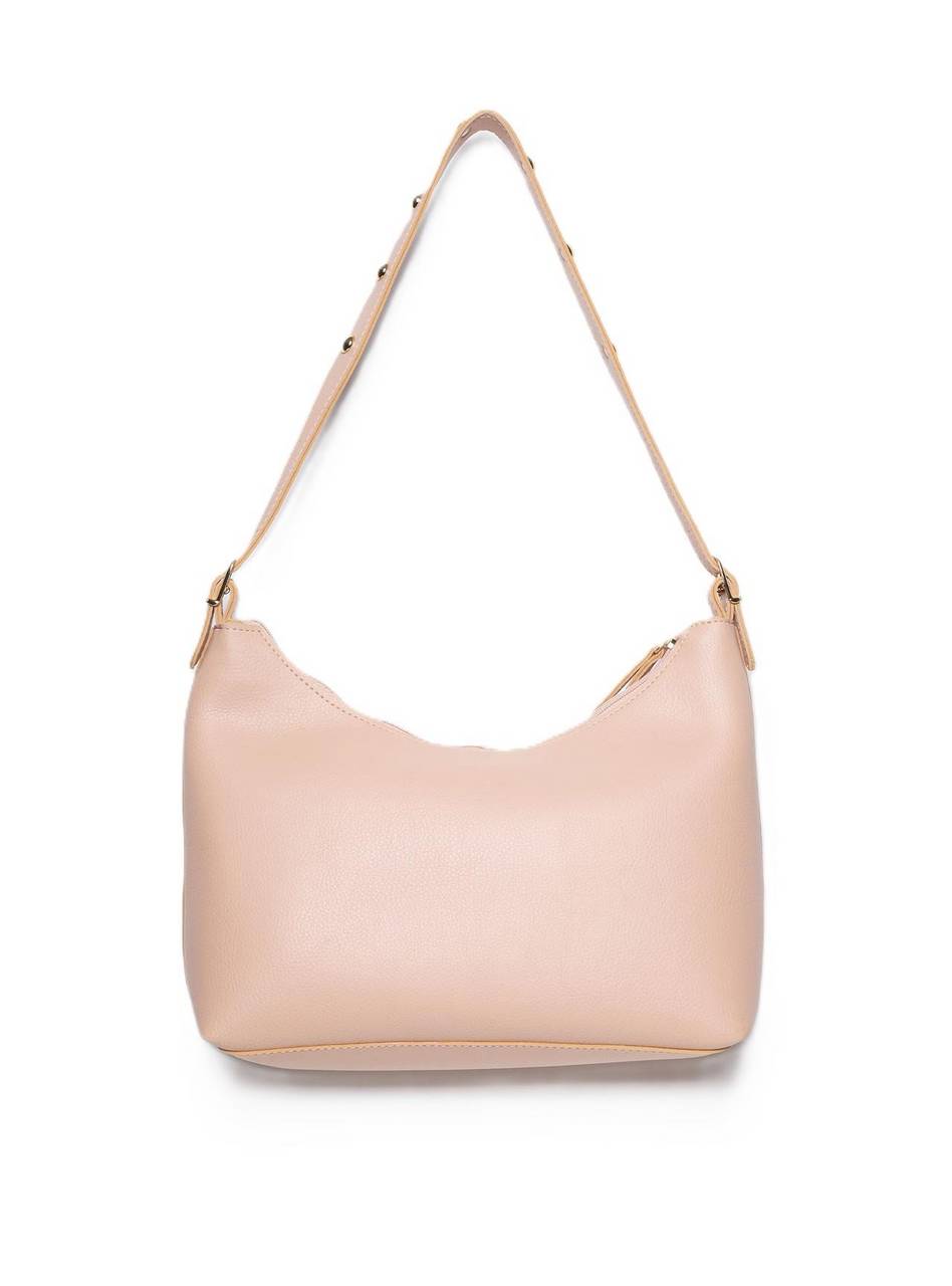 Bolsa Hobo Média Tiracolo Nude BSI-5864 - NU