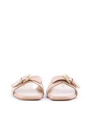 Rasteira Slide Tira com Fivela - Nude SDI-12066 - NU