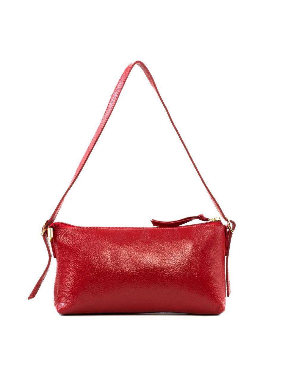 Bolsa Baguete Alça Mini Fivelas - Vermelha BSI-6382 - VE