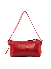 Bolsa Baguete Alça Mini Fivelas - Vermelha BSI-6382 - VE
