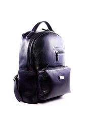 Mochila Masculina Executiva em Couro - Preta MEI-458 - PR