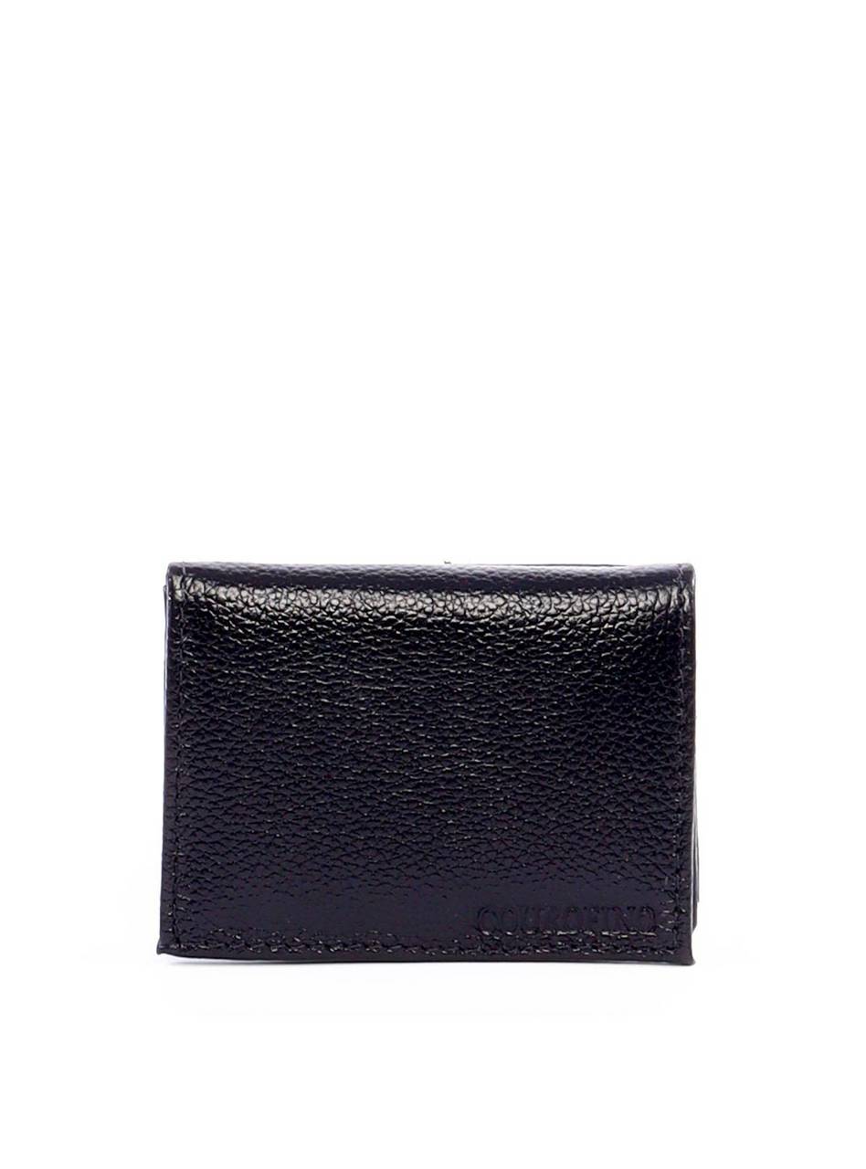 Porta Cartão Masculino em Couro com Divisórias - Preta CAI-1011 - PR