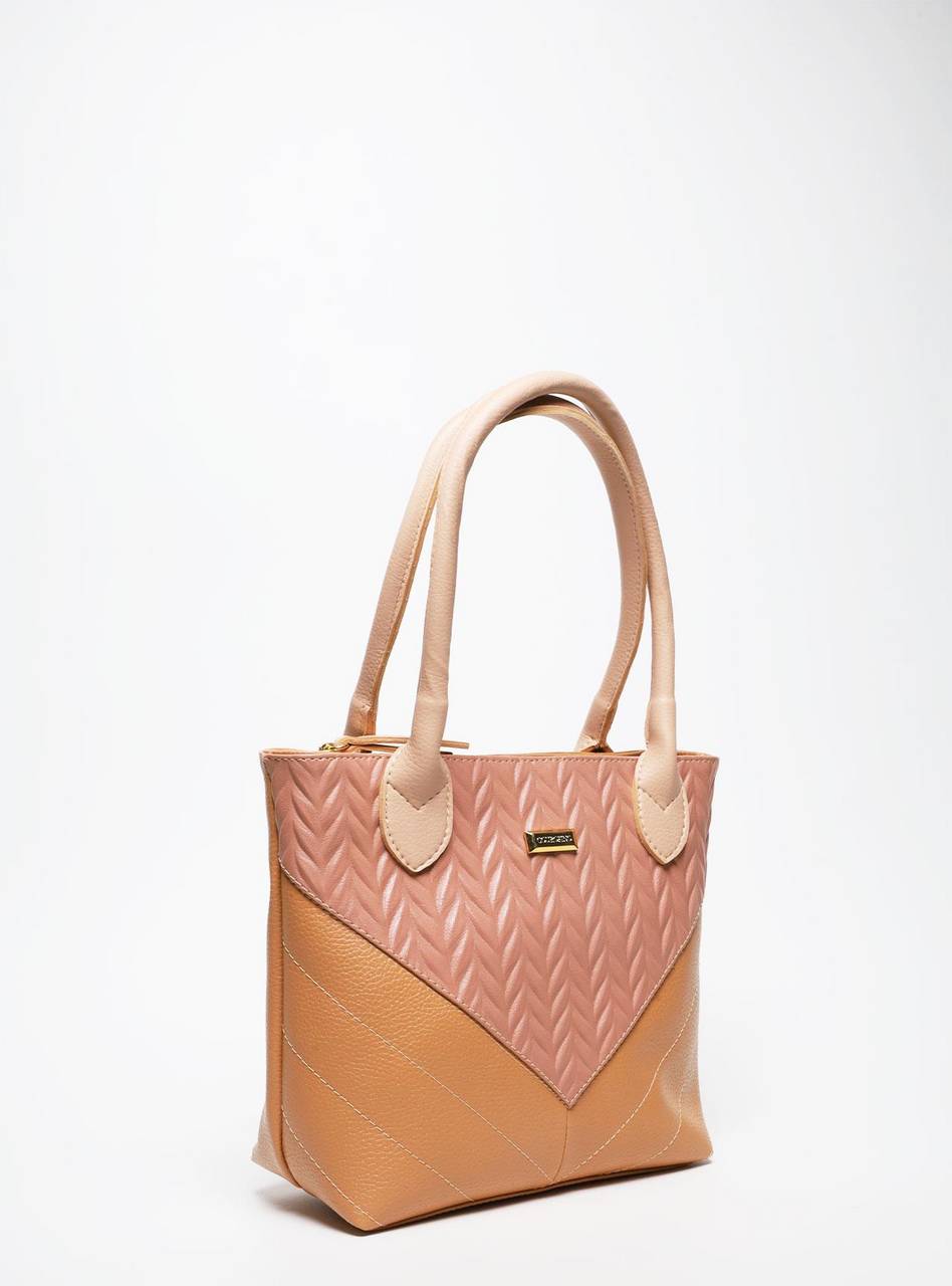 Bolsa Tote Média Tiracolo Matelassê Nude BSI-5847 - NU