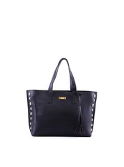 Bolsa Shopper com Barbicacho e Esferas - Preta BSI-6369 - PR