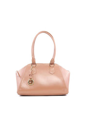 Bolsa Tote com Detalhe de Chaveiro CF - Nude BSI-6176 - NU