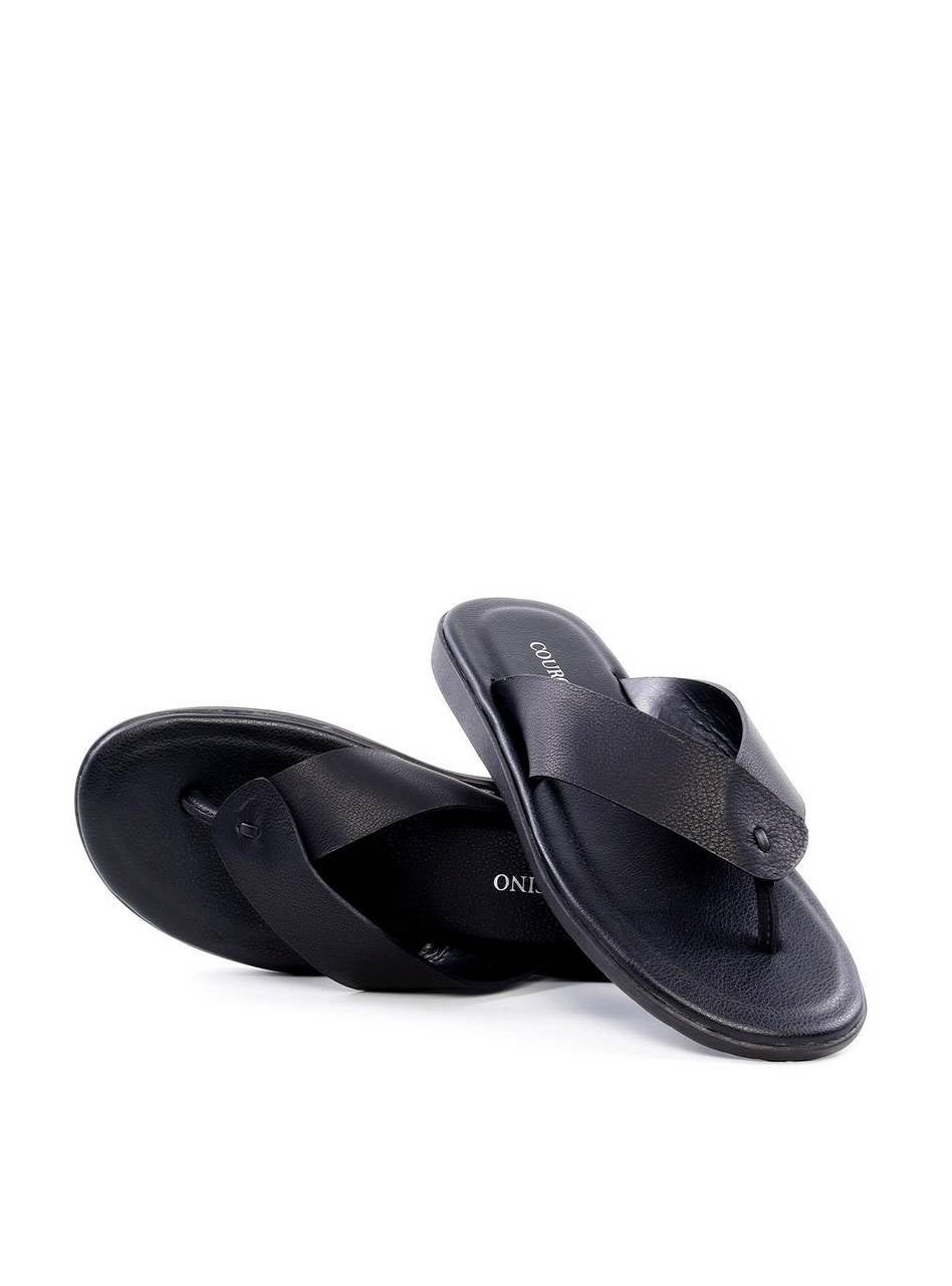 Chinelão Masculino de Dedo sem Costura - Preto SDI-12164 - PR