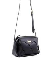 Bolsa Bag Pequena com Retalhos - Preta BSI-6409 - PR