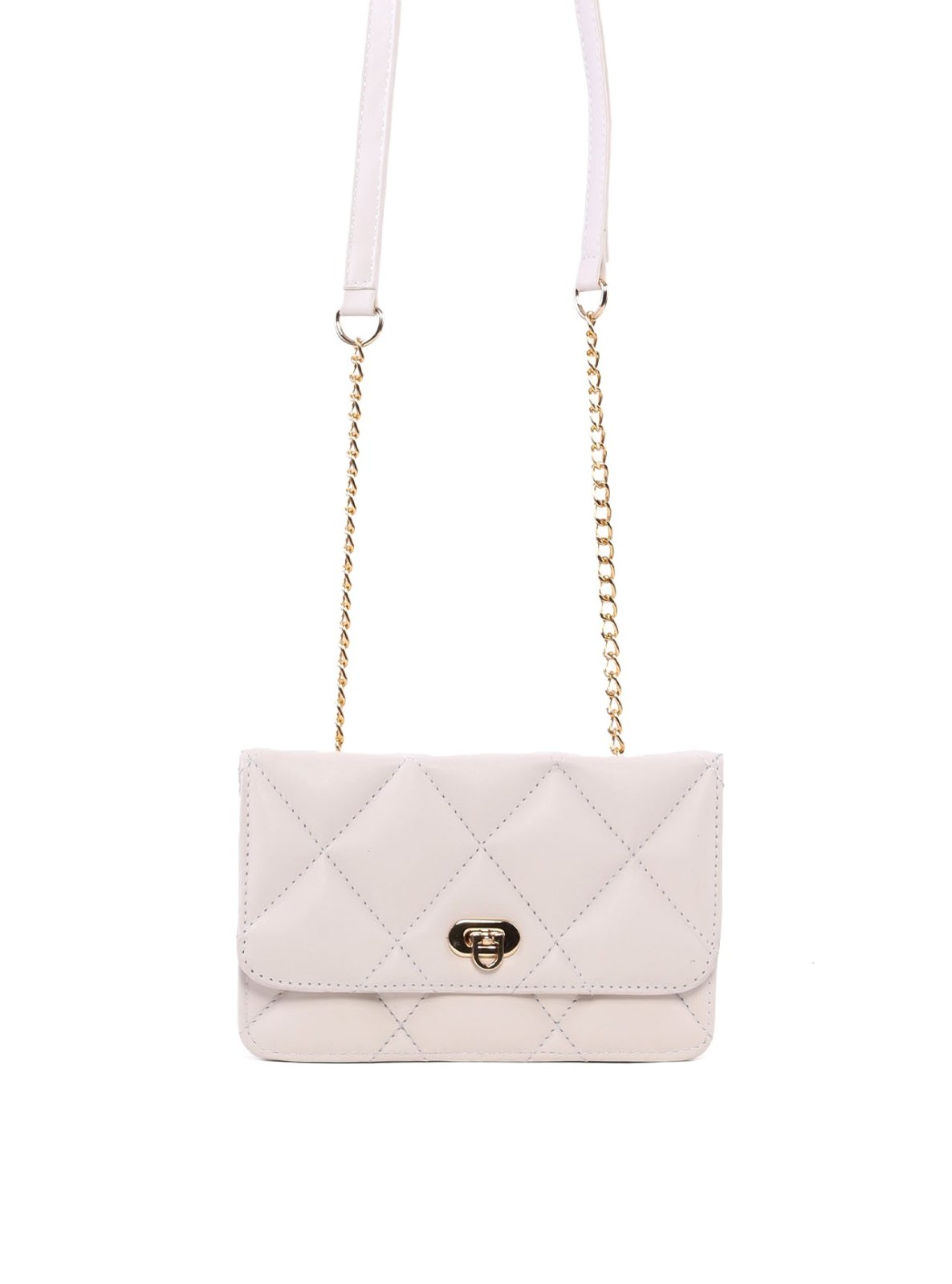 Bolsa Satchel Pequena Transversal com Matelassê BSI-6522 - FE