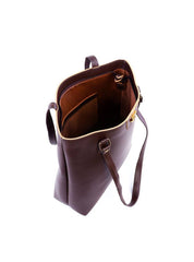 Bolsa Shopper Quadrada Tiracolo - Cacau BSI-6257 - CA