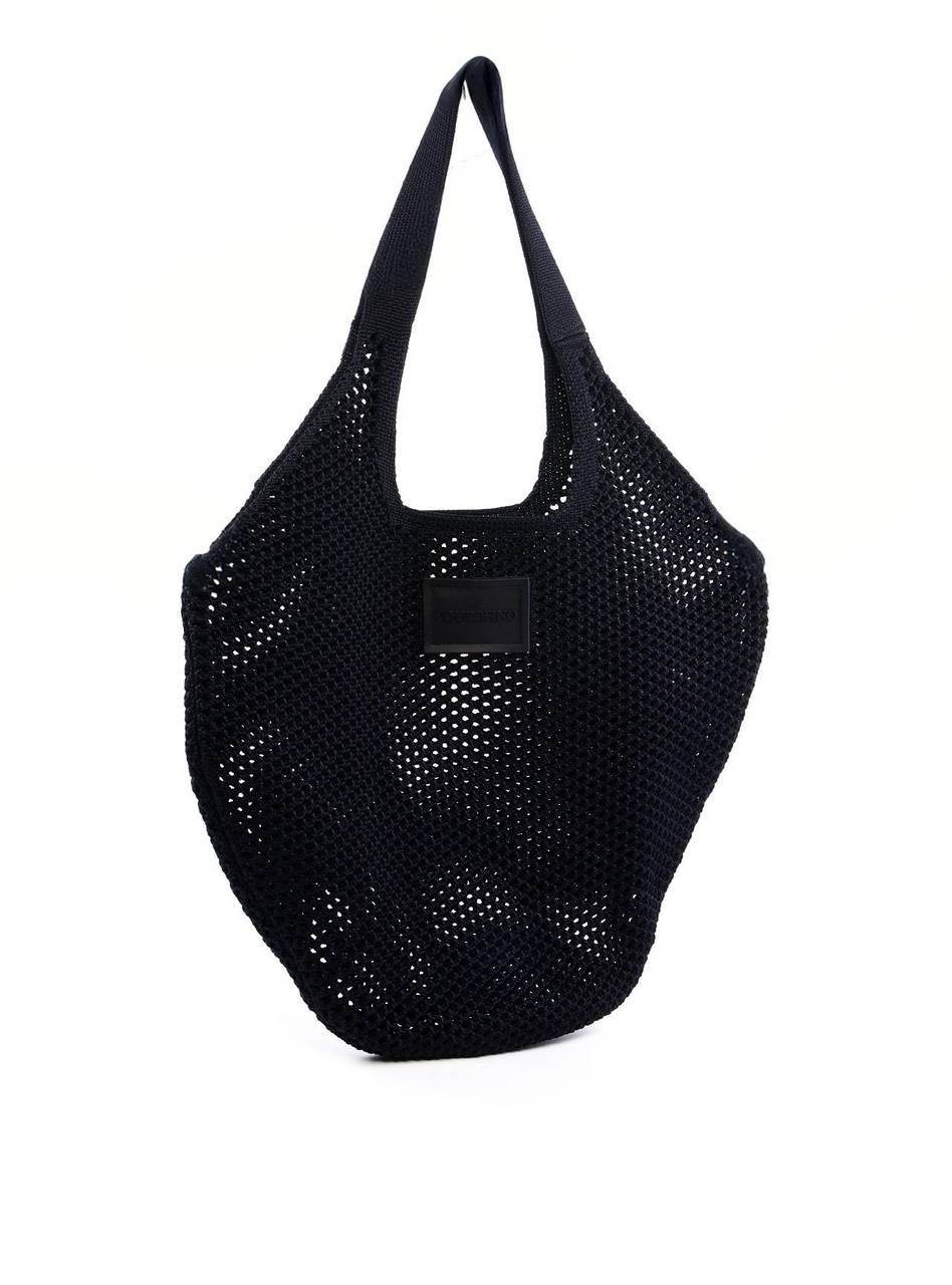 Bolsa de Tricô Meia Lua - Preta BS-6324 - PR