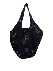 Bolsa de Tricô Meia Lua - Preta BS-6324 - PR