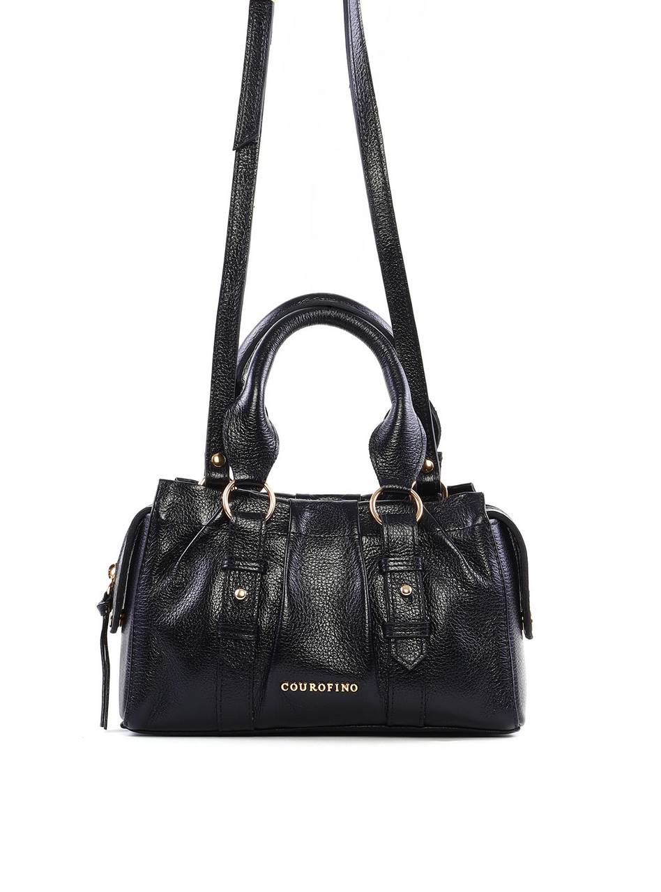 Bolsa Tote Drapeada - Preta BSI-6391 - PR
