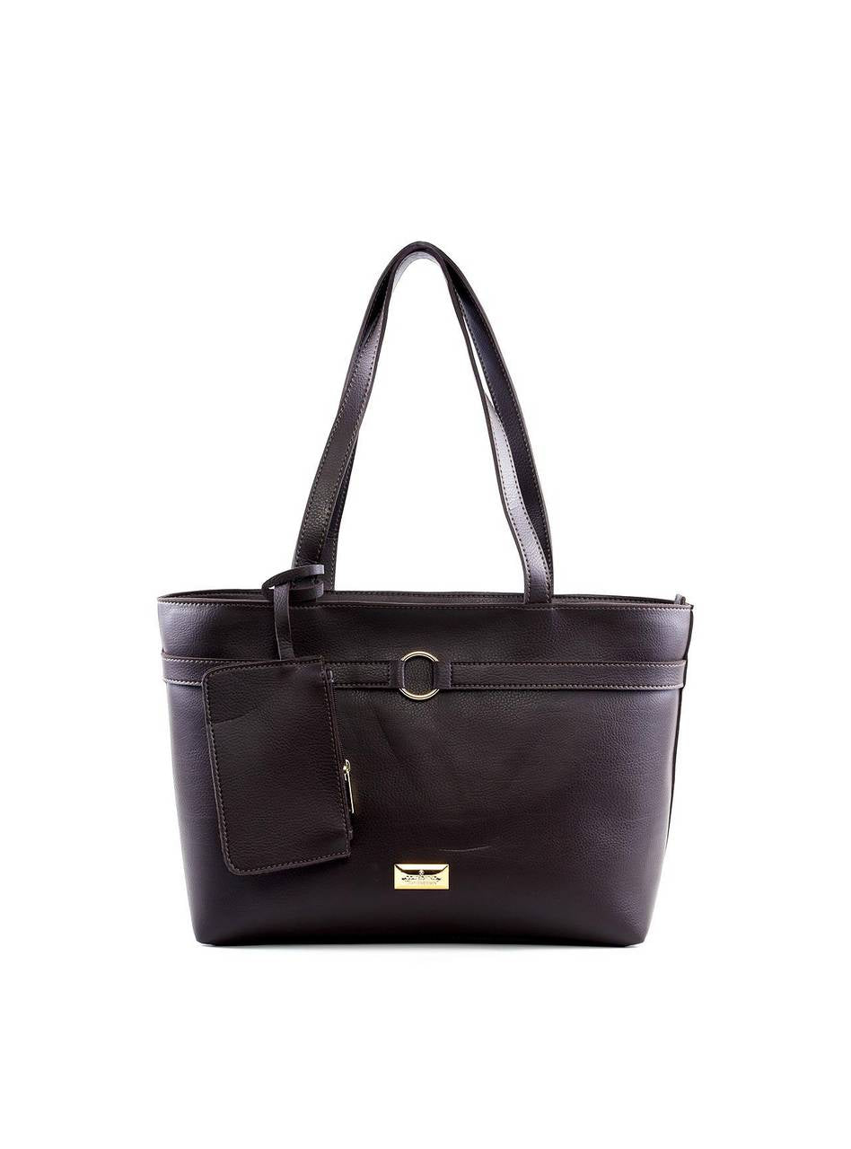 Bolsa Shopper com Bolso Removível - Cacau BSI-6426 - CA