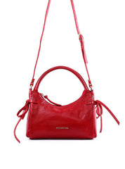 Bolsa Tote Média Enfeite Laços Laterais Alça Dupla - Vermelha BSI-6374 - VE