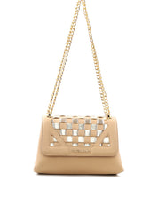 Bolsa Satchel Pequena com Recortes e Corrente BSI-6541 - NU