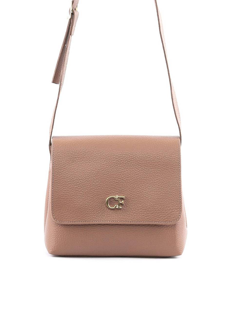 Bolsa Saddle Pequena Transversal Nude BSI-5750 - NU
