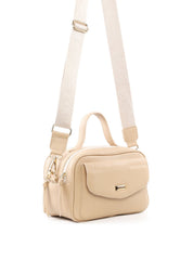 Bolsa Baú Transversal com Alça Dupla e Bolso Frontal BSI-6538 - FE
