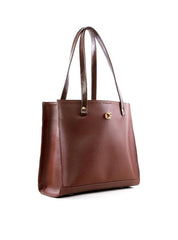 Bolsa Shopper Quadrada Três Divisórias - Cacau BSI-6429 - CA