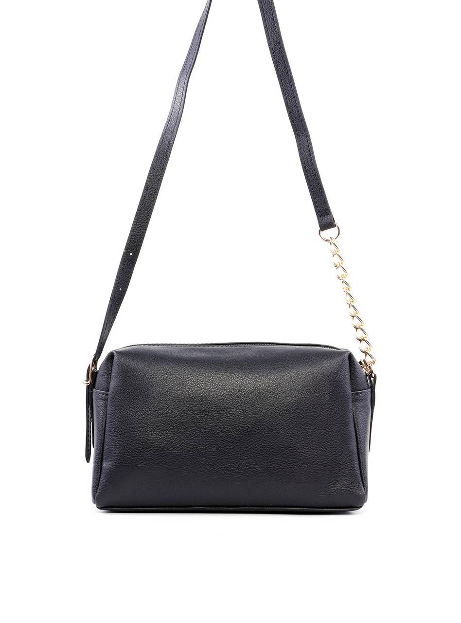 Bolsa Bag com Detalhe de Corrente - Preta BSI-6233 - PR