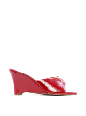 Tamanco Anabela Tira Única - Vermelha SDI-11894 - VE