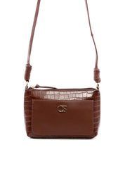 Bolsa Tote Pequena com Nó - Cacau BSI-6446 - CA