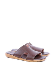Sandália Masculina de Rosto Largo com Recortes - Cacau SDI-11702 - CA