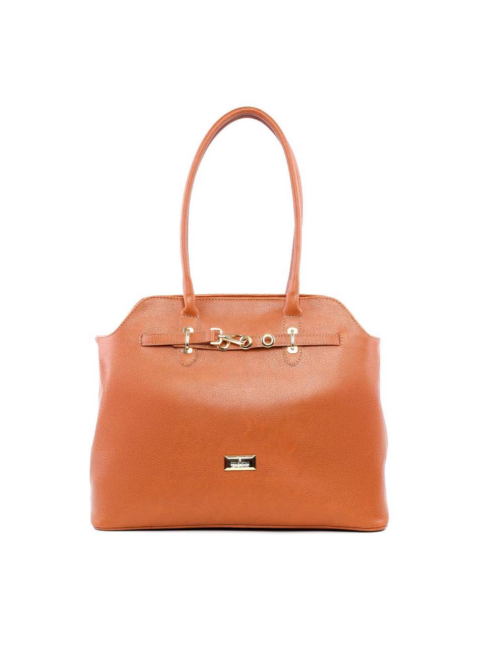 Bolsa com Detalhe de Cinto e Ilhós Frontal - Castor BSI-6187 - CS