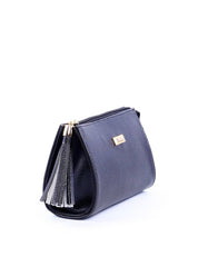Necessaire Quadrada com Barbicacho - Preta NSI-149 - PR