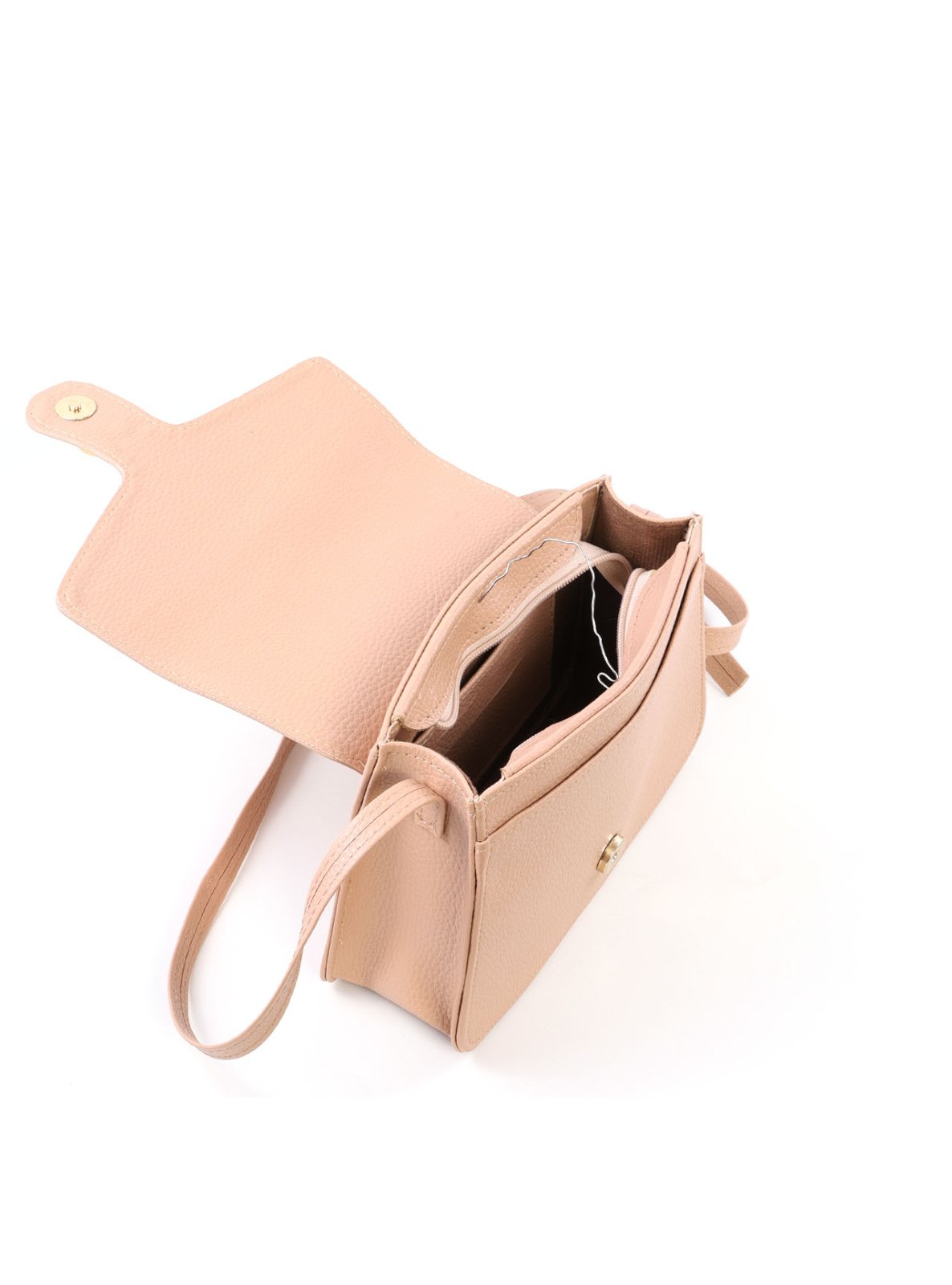 Bolsa Transversal com Aba em Material Tecnológico BSI-6531 - NU