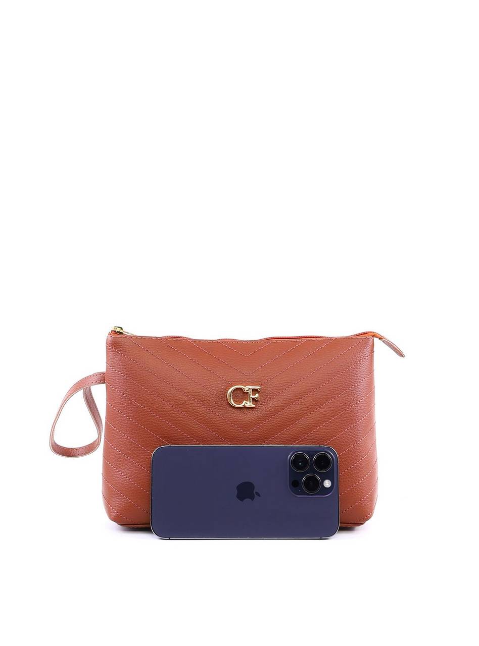 Bolsa Clutch com Detalhe de Costura - Castor BSI-6317 - CS