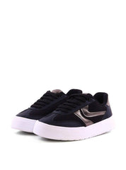 Tênis Casual com Detalhe Metalizado - Preto SP-12116 - PR
