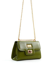 Bolsa Clutch Corrente Pequena Verde BSI-5544 - VD