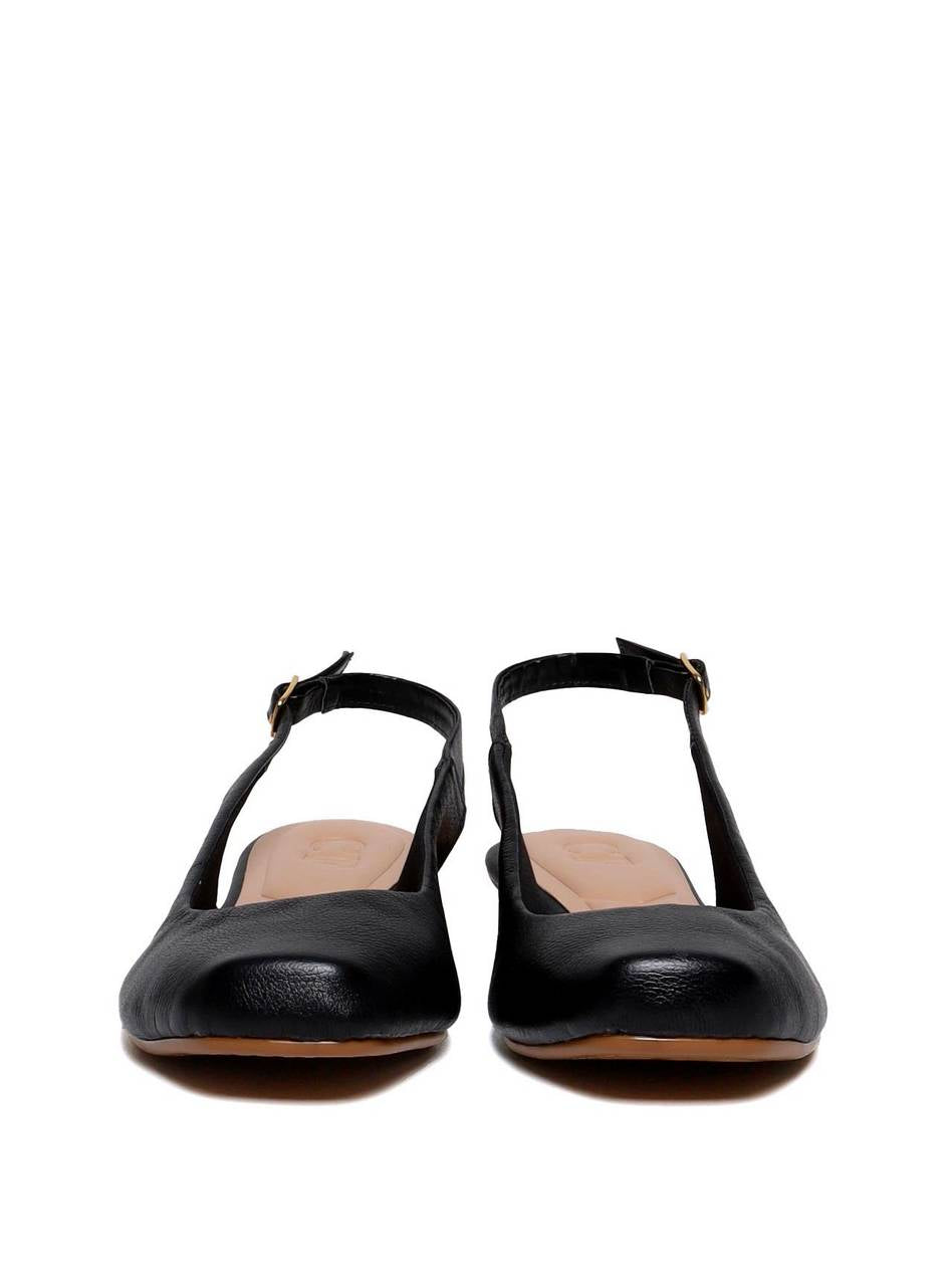 Sapatilha Slingback Bico Redondo - Preta SDI-11687 - PR