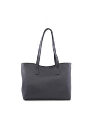 Bolsa Tote com Borda Ondulada - Preta BSI-6158 - PR