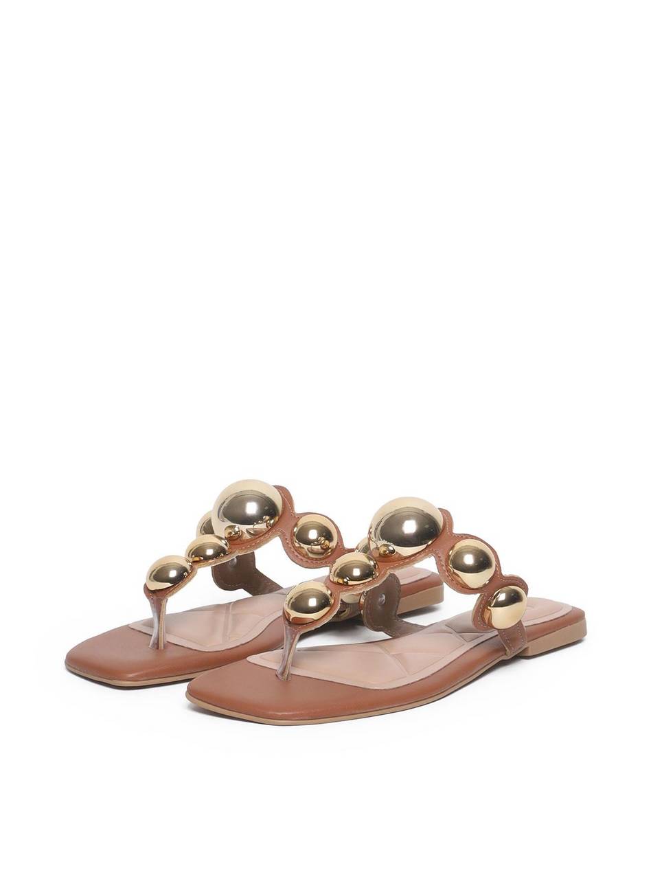 Sandália Feminina Rasteira Maxi - Castor SDI-11564 - CS
