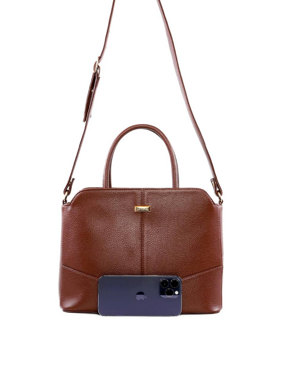Bolsa Tote com Alça Dupla e Recortes BSI-6500 - CA