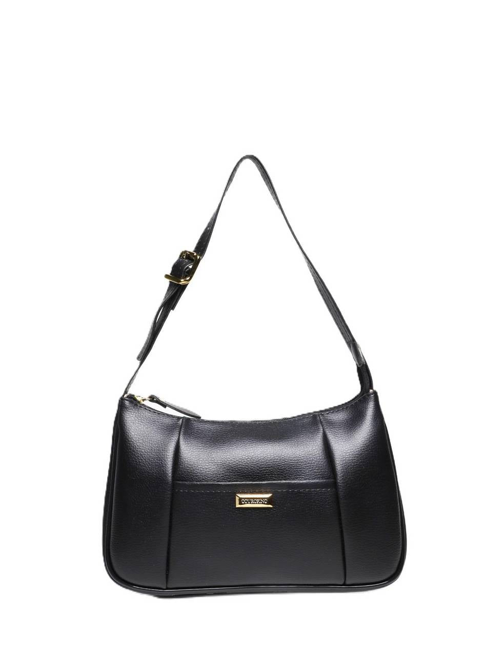 Bolsa Clutch Pequena Tiracolo - Preta BSI-5851 - PR