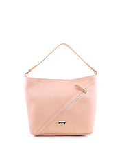Bolsa Hobo de Mão com Detalhes - Nude BSI-6103 - NU