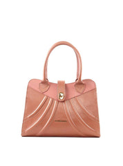 Bolsa Tote Detalhe Costura Frontal Alça Dupla - Nude BSI-6379 - NU