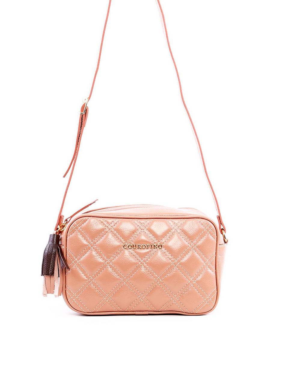 Bolsa Rita Tote em Matelassê - Nude BSI.6311 - NU