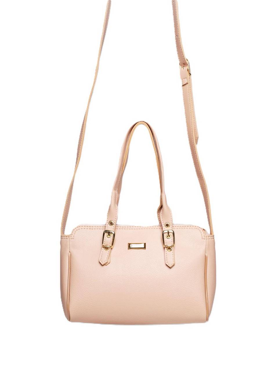 Bolsa Feminina Tiracolo Sintético Nude BSI-5807 - NU