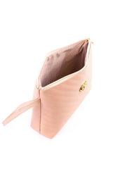 Bolsa Clutch com Detalhe de Costura - Nude BSI-6317 - NU