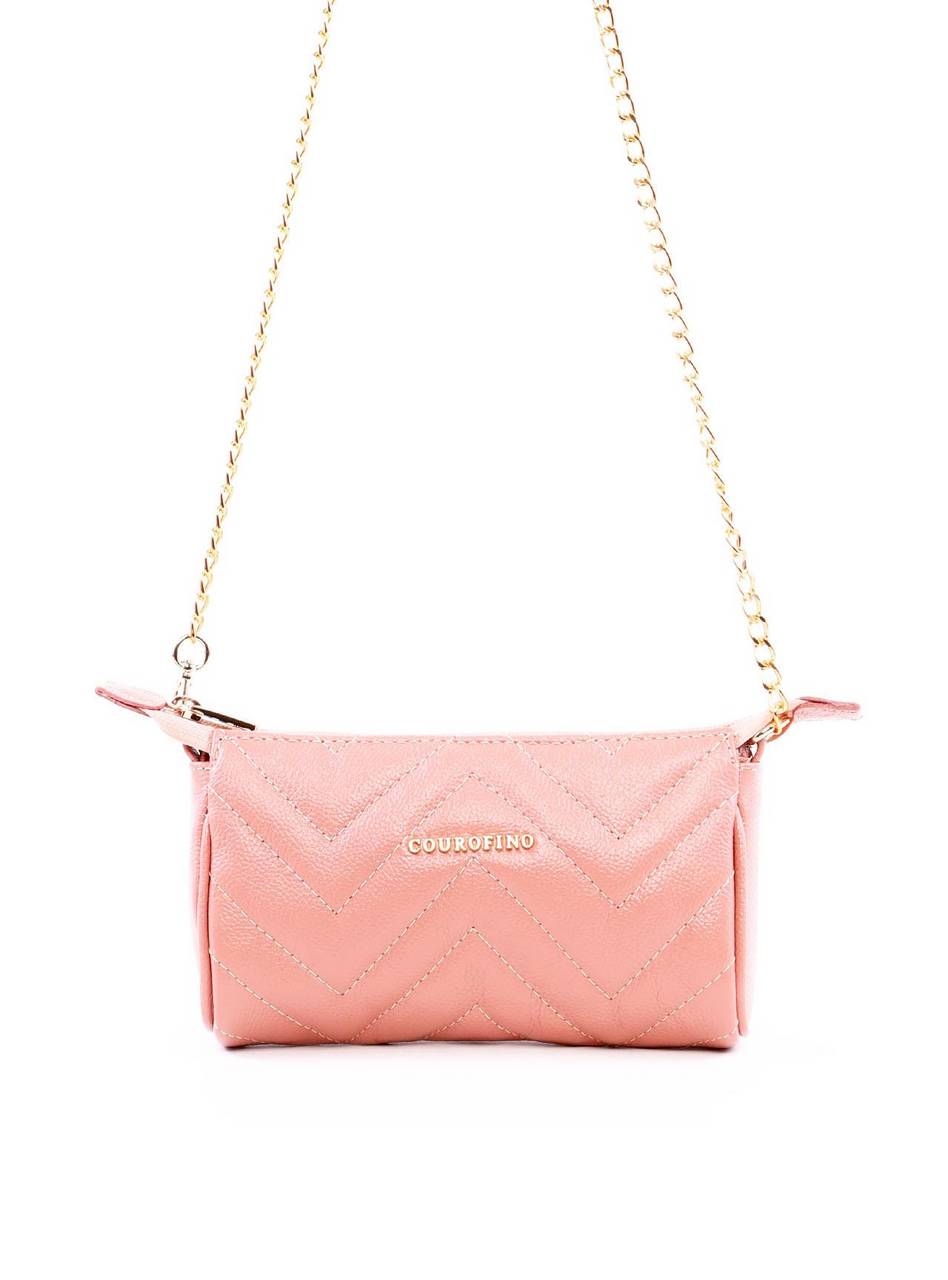 Bolsa Solange Clutch em Matelassê - Nude BSI-6299 - NU